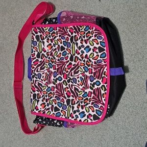 NWOT Lisa Frank Crossbody Tablet/Laptop Bag